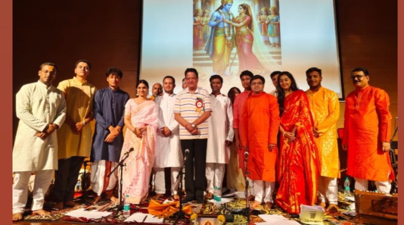 कर्वेनगरात ‘गीतरामायणाची’ भक्तिमय मैफिल; रामनामाने दुमदुमला परिसर.